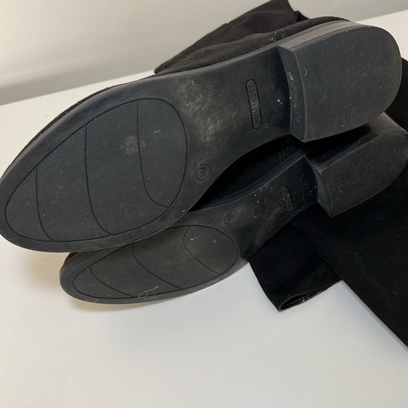 Nine West Knee High Boots Black Size 8 Reiley - Picture 6 of 9